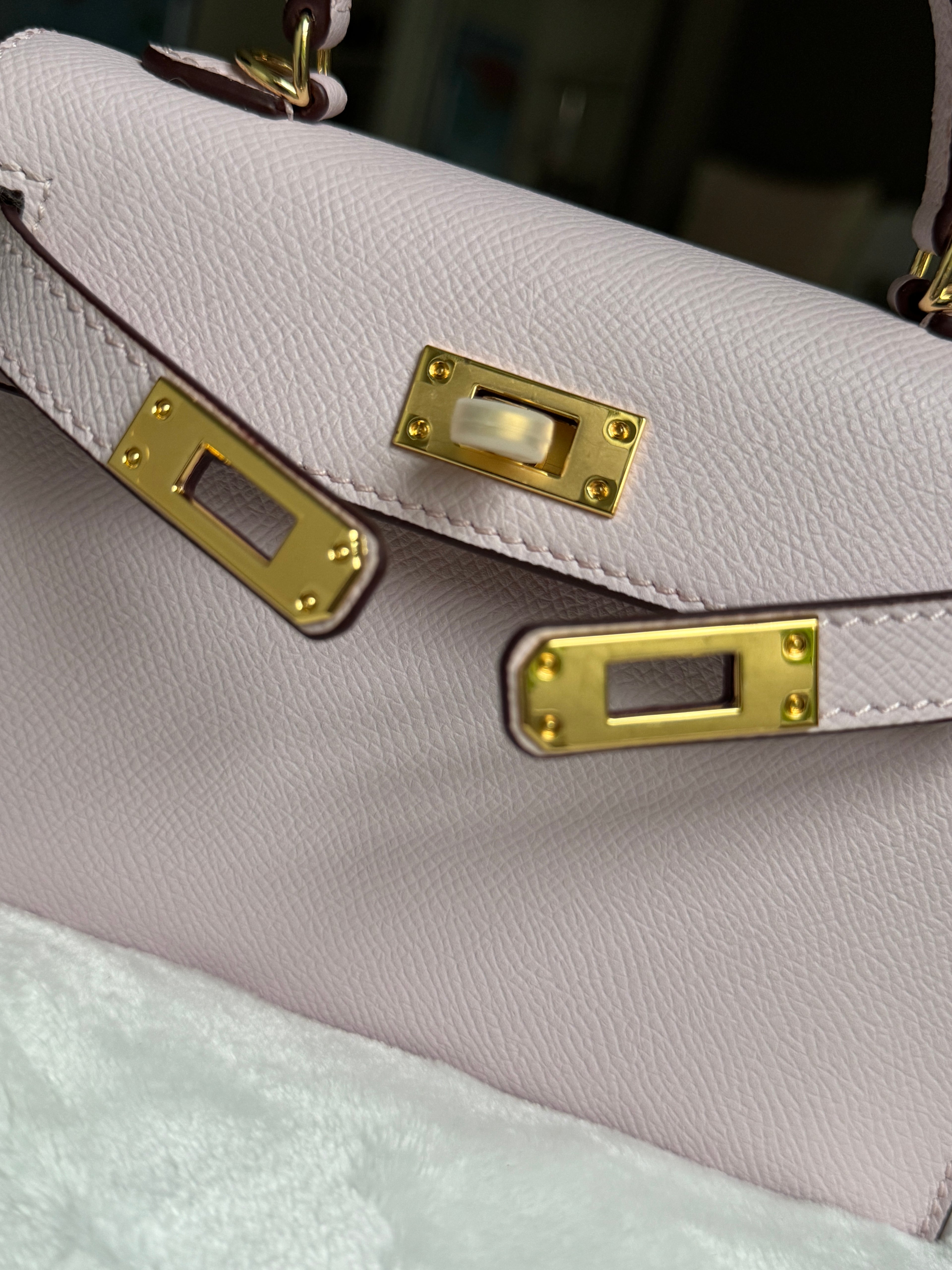 Blush Rose Mini Top Handle Bag – Signature Edition