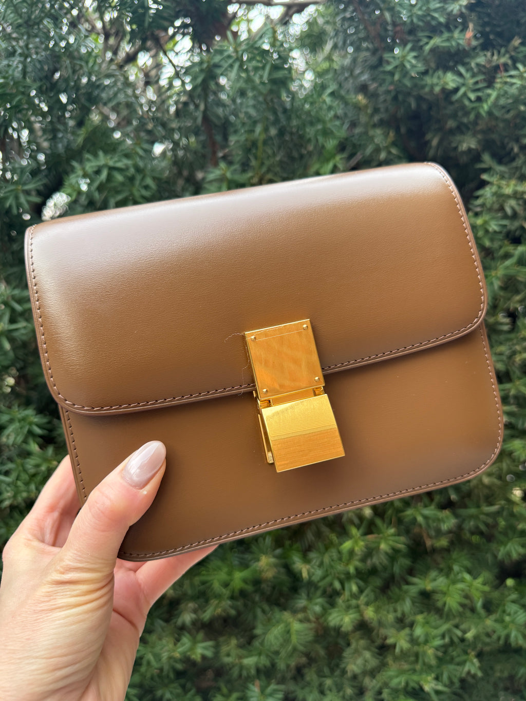 Caramel Gold Crossbody Bag – Signature Edition