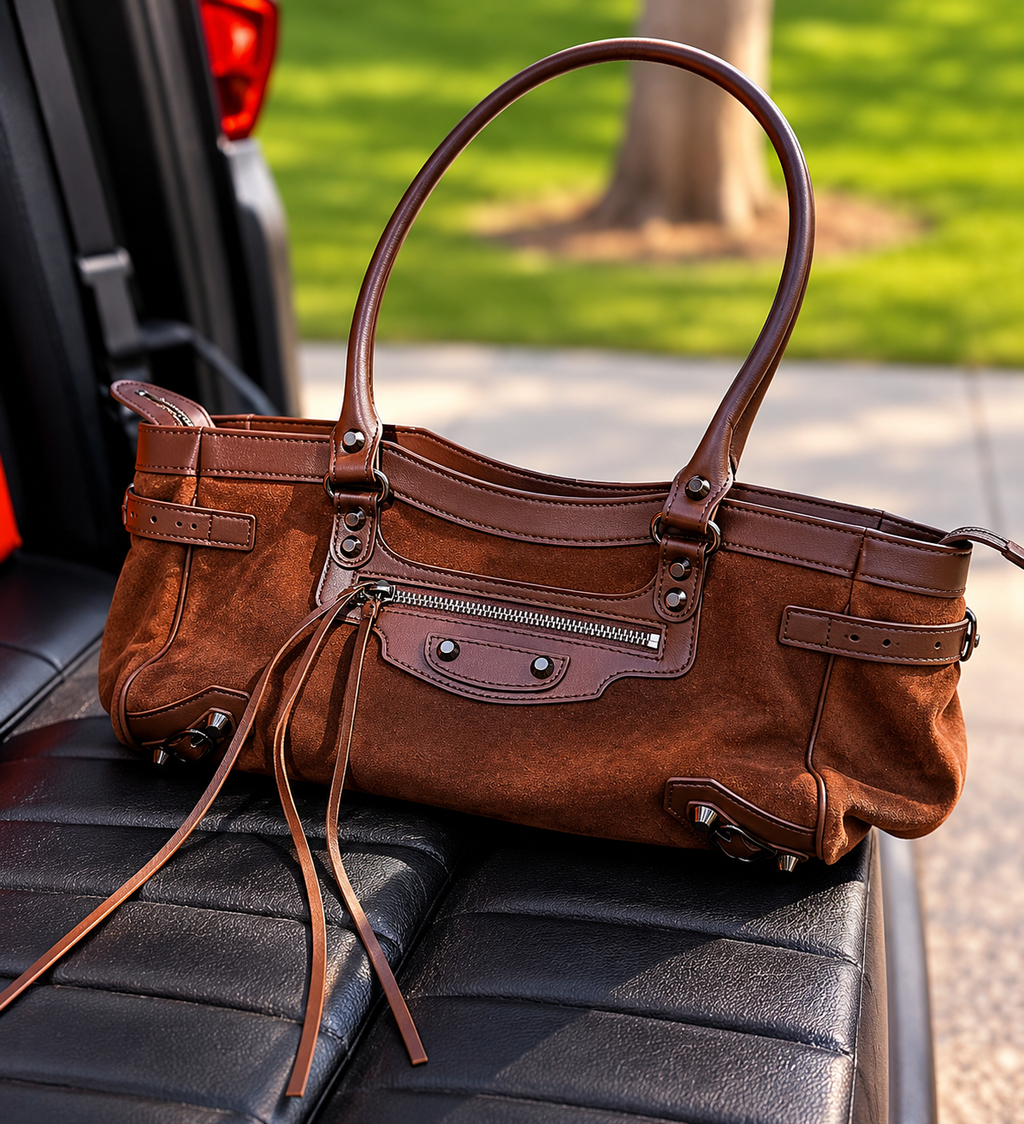 Vienna Vintage Shoulder Bag – Espresso Brown