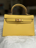 Mini Top Handle Crossbody Bag/ yellow