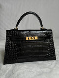 Mini Top Handle Crossbody Bag/black