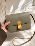 Olive Gold Crossbody Bag – Signature Edition