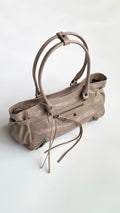 Monaco City Shoulder Bag – Nude Beige