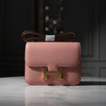 Rosé Elegance Crossbody Bag – Blush Pink